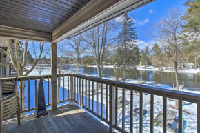 Riverfront Crivitz Condo with Fireplace and Views